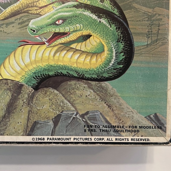 Star Trek Mr Spock 1968 Plastic Model Kit #S956. BOX ONLY Made in the USA by AMT - Picture 9 of 13